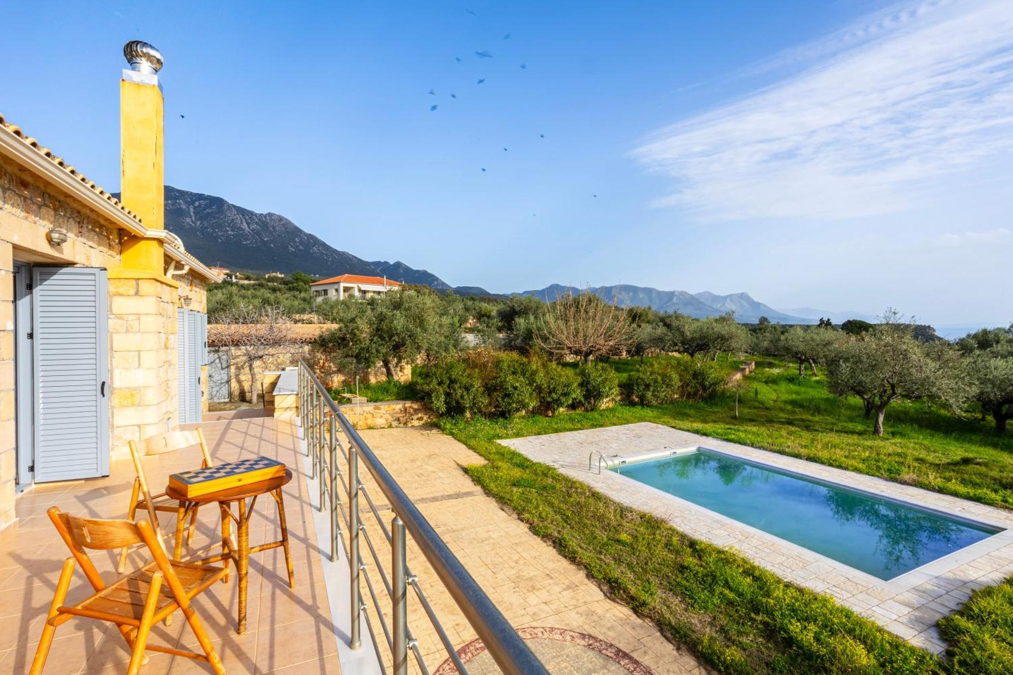Villa Eleni - Private Pool Bliss Near Kardamili Proástion Exterior photo